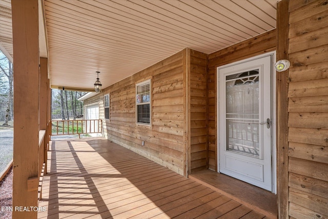 708 Poston Dr, Monterey, TN 38574 - view of wooden porch