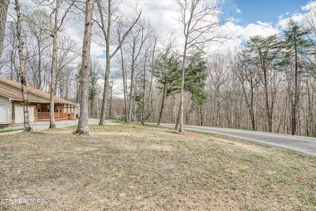 708 Poston Dr, Monterey, TN 38574 - view of yard featuring a porch and driveway