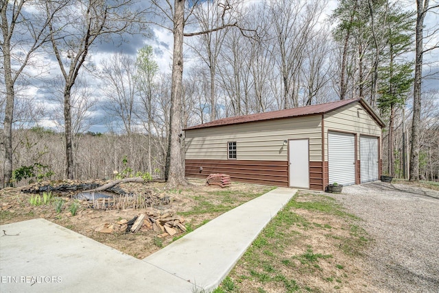 708 Poston Dr, Monterey, TN 38574 - view of detached garage