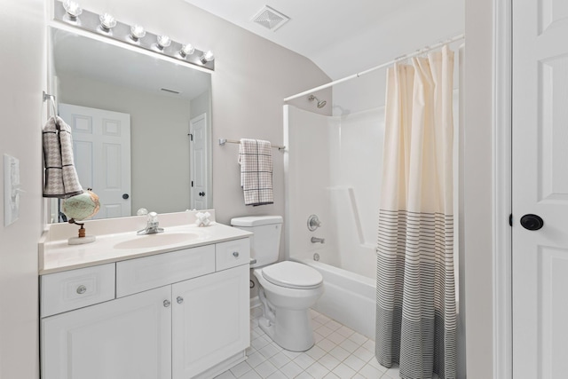236 Comer Cir, Murfreesboro, TN 37128 - full bath with vanity, tile patterned flooring, and shower / bath combo
