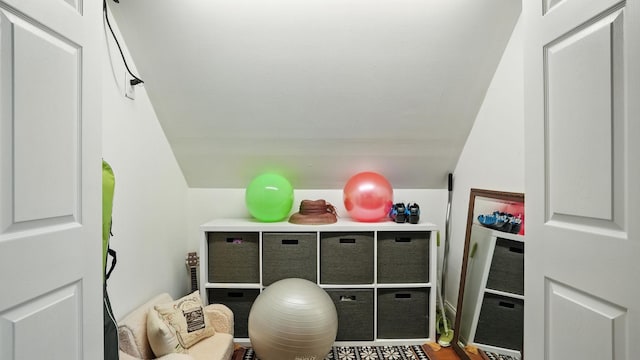 529 Derby Downs, Lebanon, TN 37087 - exercise area featuring vaulted ceiling
