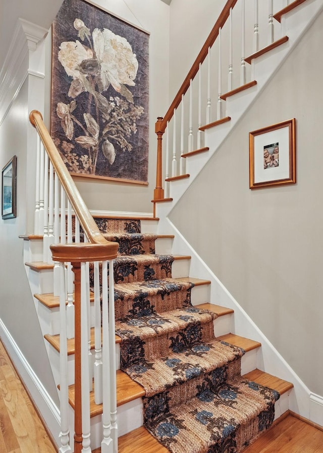 529 Derby Downs, Lebanon, TN 37087 - stairs featuring wood finished floors and baseboards