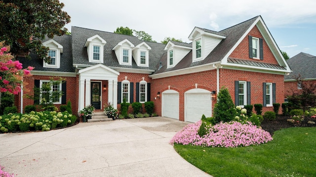 529 Derby Downs, Lebanon, TN 37087 - new england style home with brick siding, concrete driveway, an attached garage, and roof with shingles
