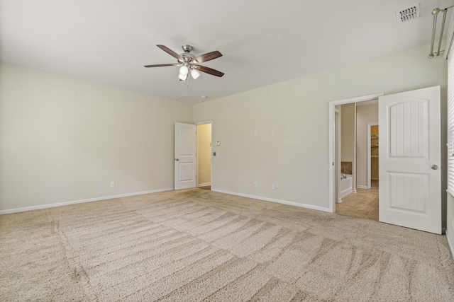 654 Foster Ln, Mount Juliet, TN 37122 - unfurnished bedroom featuring carpet flooring and ceiling fan