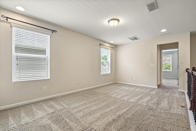 654 Foster Ln, Mount Juliet, TN 37122 - empty room featuring carpet flooring, healthy amount of natural light, and recessed lighting