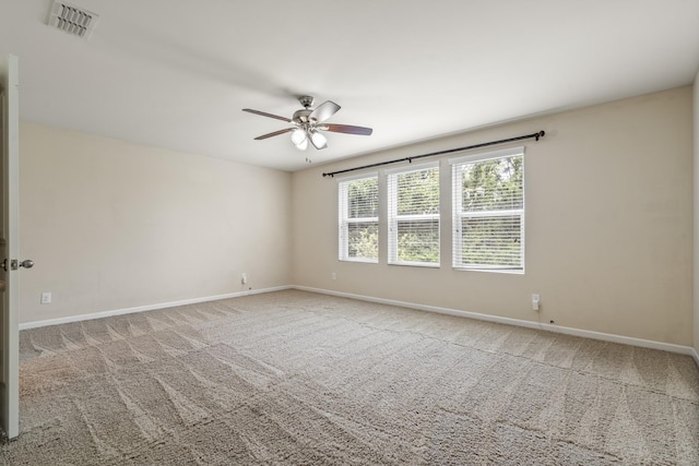 654 Foster Ln, Mount Juliet, TN 37122 - empty room featuring a ceiling fan and carpet floors