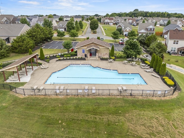 654 Foster Ln, Mount Juliet, TN 37122 - community pool featuring a residential view