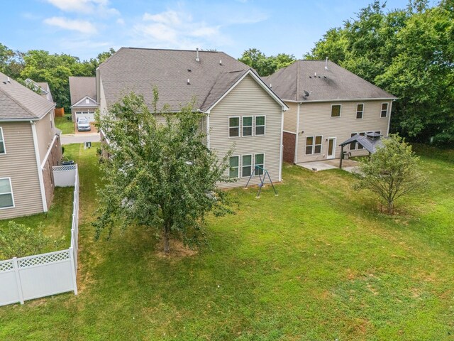 654 Foster Ln, Mount Juliet, TN 37122 - rear view of house with a patio