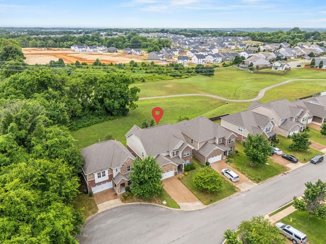 654 Foster Ln, Mount Juliet, TN 37122 - aerial perspective of suburban area