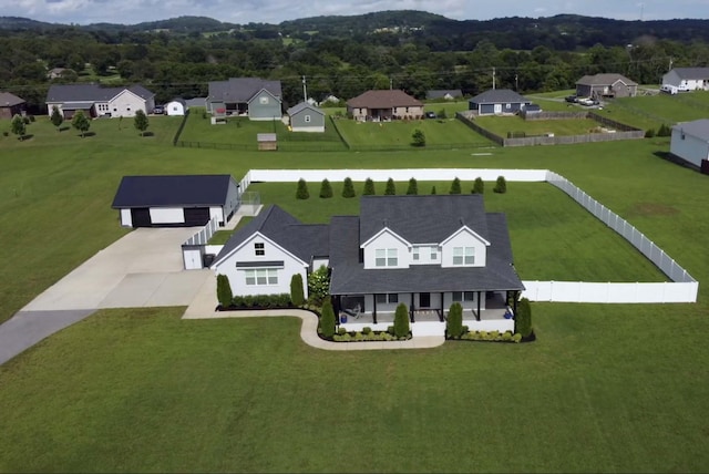 150 Bryson Ln, Castalian Springs, TN 37031 - aerial perspective of suburban area