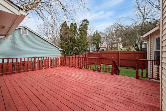1300 Cadogan Way, Antioch, TN 37013 - wooden deck featuring a fenced backyard