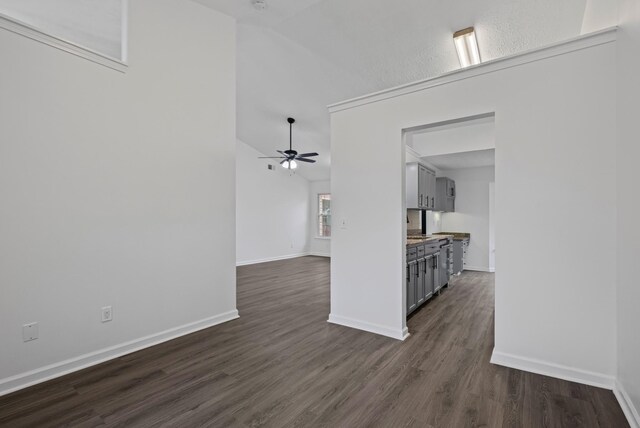 1300 Cadogan Way, Antioch, TN 37013 - spare room featuring ceiling fan and dark wood-type flooring