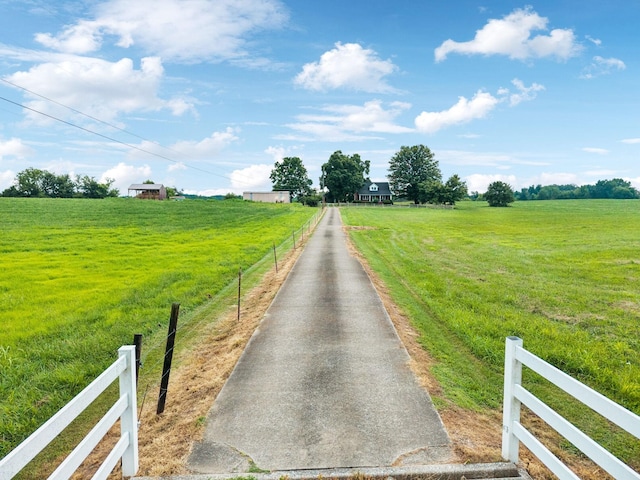 2274 Indian Mound Rd, Woodlawn, TN 37191 - view of asphalt driveway with a view of rural / pastoral area