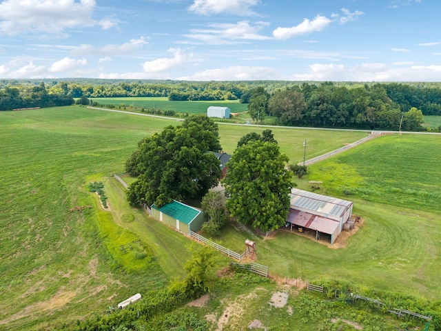 2274 Indian Mound Rd, Woodlawn, TN 37191 - aerial view of sparsely populated area featuring a pastoral area