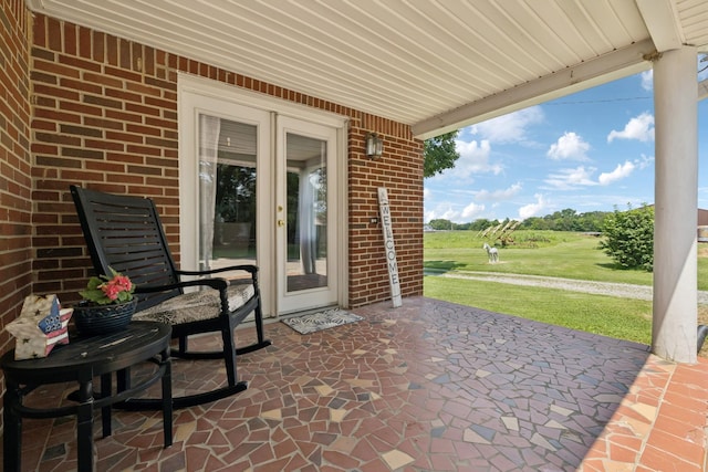 2274 Indian Mound Rd, Woodlawn, TN 37191 - view of patio