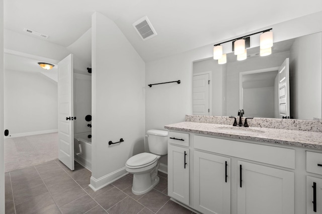 508 Rohan Dr, Murfreesboro, TN 37129 - full bath with vanity, bathtub / shower combination, and tile patterned flooring