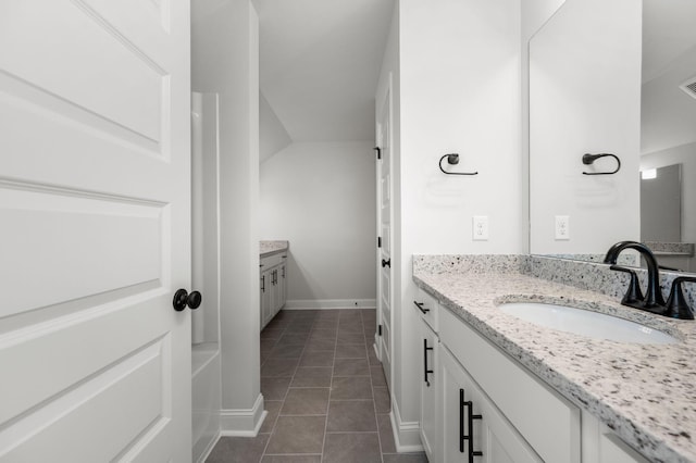 508 Rohan Dr, Murfreesboro, TN 37129 - bathroom featuring vanity and tile patterned floors