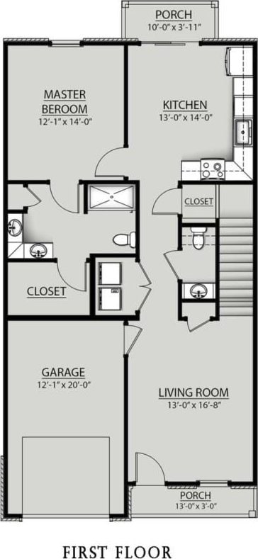512 Rohan Dr, Murfreesboro, TN 37129 - view of property floor plan