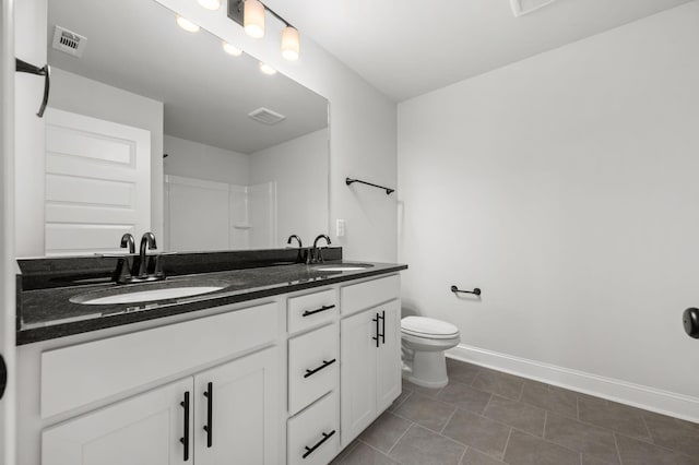 512 Rohan Dr, Murfreesboro, TN 37129 - bathroom featuring double vanity and tile patterned flooring