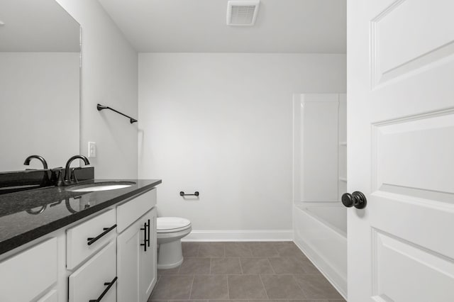 512 Rohan Dr, Murfreesboro, TN 37129 - full bath featuring vanity, tile patterned flooring, and shower / washtub combination