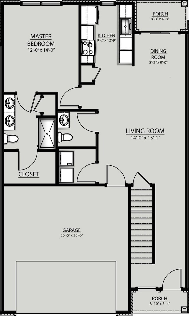 514 Rohan Dr, Murfreesboro, TN 37129 - view of room layout