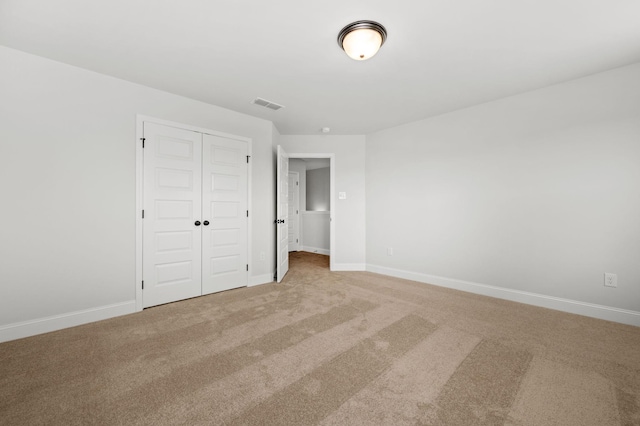 516 Rohan Dr, Murfreesboro, TN 37129 - unfurnished bedroom with light carpet and a closet