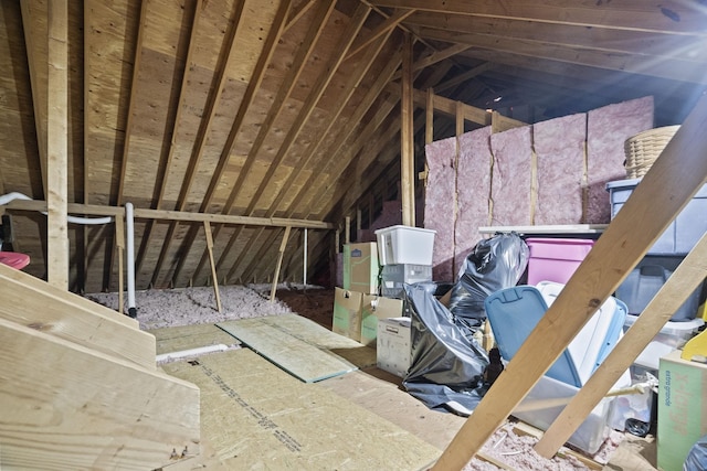 131 E Robertson Rd, Castalian Springs, TN 37031 - view of unfinished attic