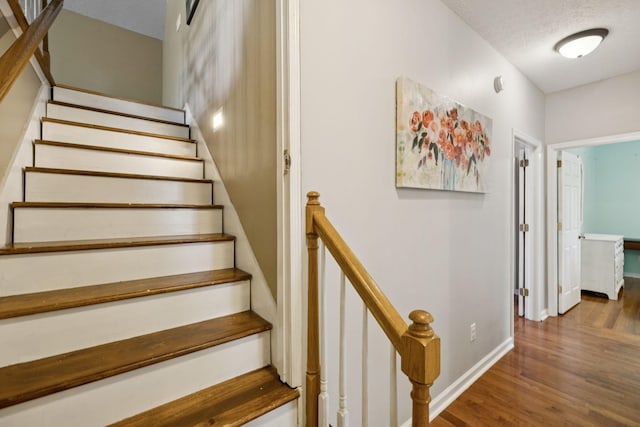131 E Robertson Rd, Castalian Springs, TN 37031 - staircase featuring wood finished floors