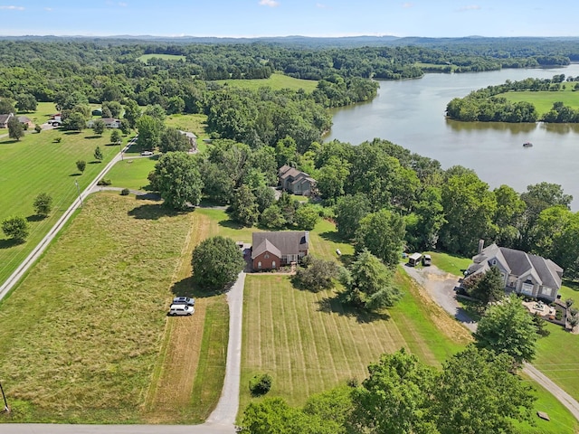 131 E Robertson Rd, Castalian Springs, TN 37031 - drone / aerial view of a large body of water