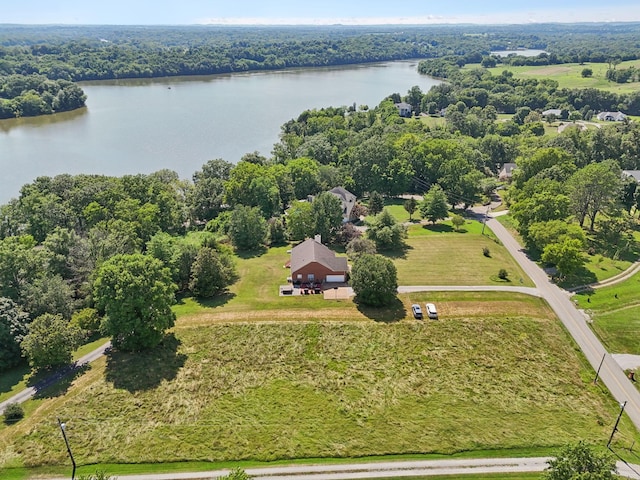 131 E Robertson Rd, Castalian Springs, TN 37031 - bird's eye view of a nearby body of water and a forest
