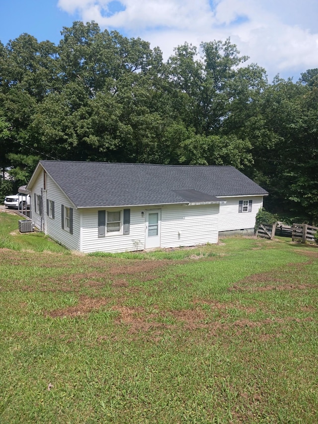 197 Stigall St, Camden, TN 38320 - rear view of house with roof with shingles