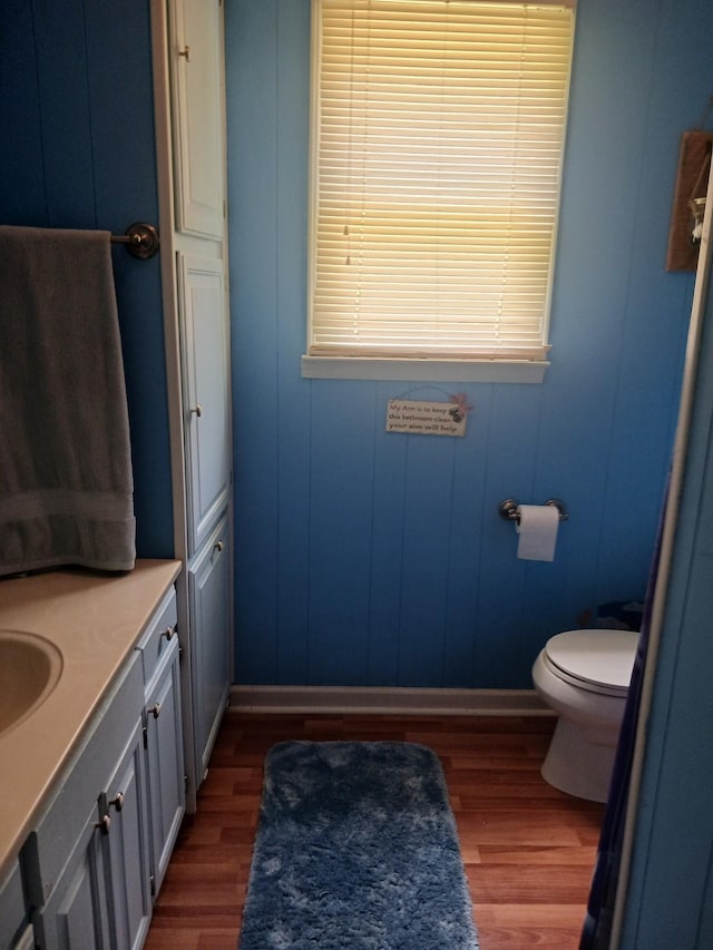197 Stigall St, Camden, TN 38320 - bathroom featuring wood finished floors and vanity