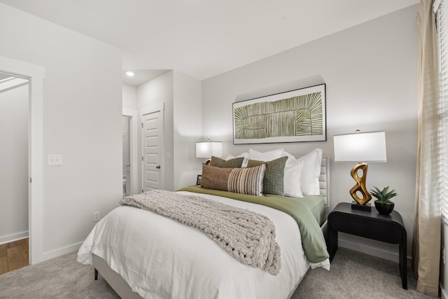 3412 Shigo St, Murfreesboro, TN 37130 - carpeted bedroom featuring baseboards and recessed lighting