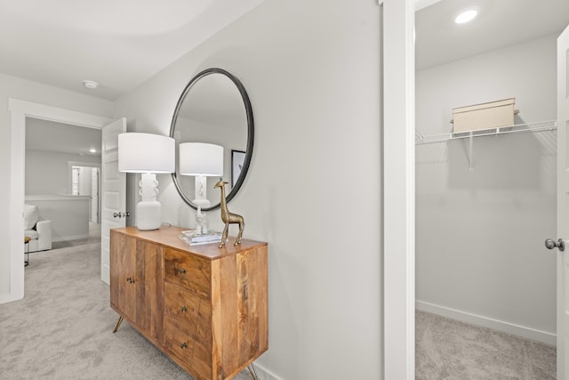 3412 Shigo St, Murfreesboro, TN 37130 - hallway with carpet flooring and recessed lighting