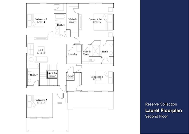 3412 Shigo St, Murfreesboro, TN 37130 - view of property floor plan