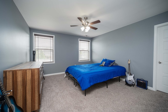 2331 Lionheart Dr, Murfreesboro, TN 37130 - bedroom with carpet flooring and ceiling fan