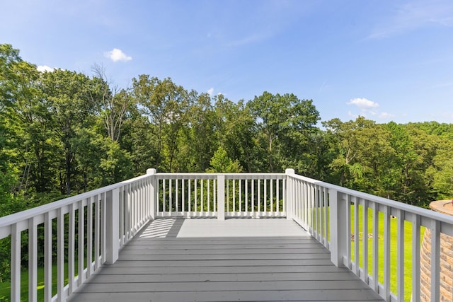 7156 Triple Crown Ln, Fairview, TN 37062 - view of wooden deck