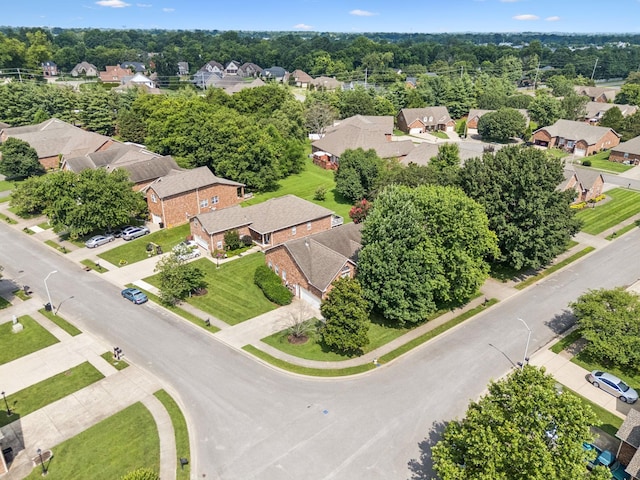 2414 Keegan Dr, Murfreesboro, TN 37130 - aerial perspective of suburban area