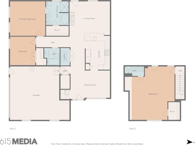 2414 Keegan Dr, Murfreesboro, TN 37130 - view of floor plan / room layout