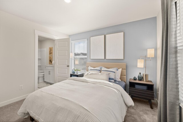 1243 Tucker Dr, Lebanon, TN 37087 - bedroom with carpet floors and ensuite bathroom