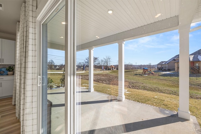 1243 Tucker Dr, Lebanon, TN 37087 - unfurnished sunroom with plenty of natural light
