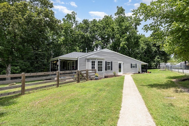 5519 Noble King Rd, Franklin, TN 37064 - view of front facade featuring a fenced backyard