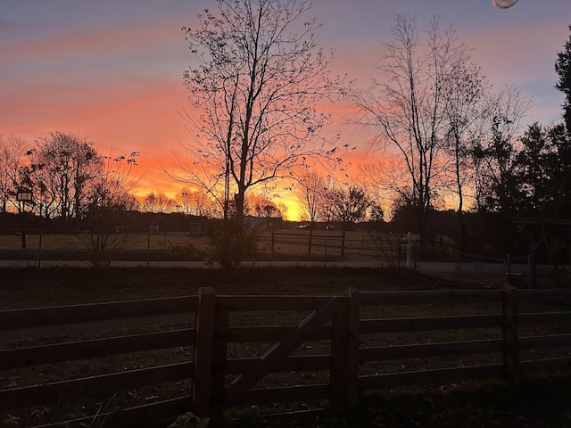 5519 Noble King Rd, Franklin, TN 37064 - view of gate at dusk