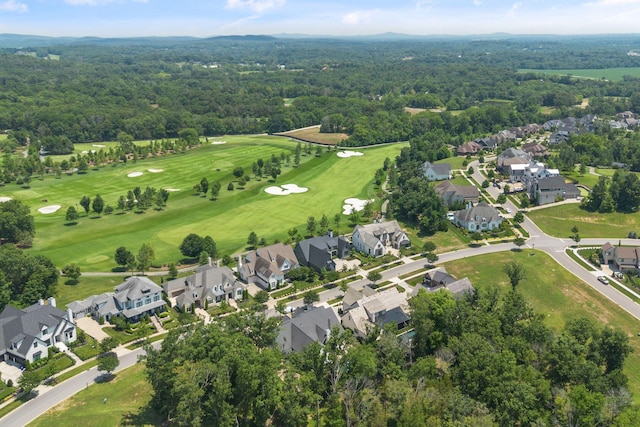 7318 Harlow Dr, College Grove, TN 37046 - aerial overview of property's location featuring nearby suburban area and a local golf course