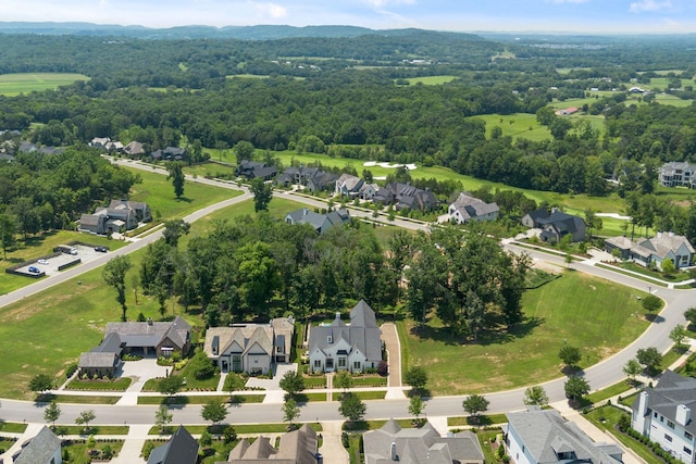 7318 Harlow Dr, College Grove, TN 37046 - aerial overview of property's location with nearby suburban area