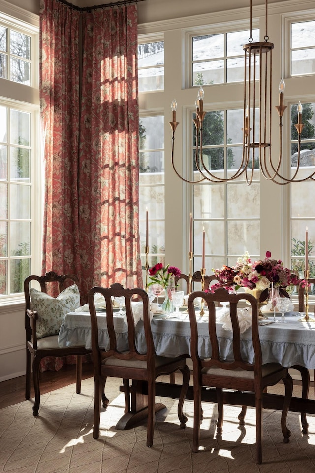 391 The Lady Of The Lake Ln, Franklin, TN 37067 - dining area featuring healthy amount of natural light