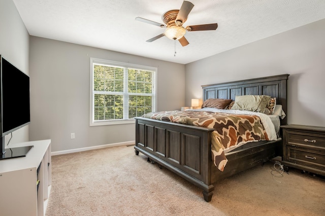 183 Caydras Way, Lafayette, TN 37083 - bedroom featuring light carpet and a ceiling fan