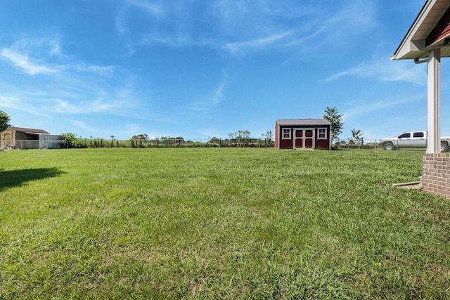 183 Caydras Way, Lafayette, TN 37083 - view of yard with a storage unit