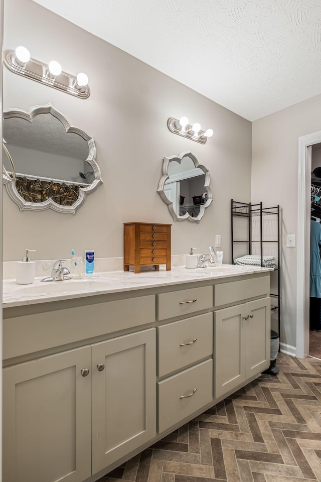 183 Caydras Way, Lafayette, TN 37083 - bathroom featuring double vanity and a walk in closet