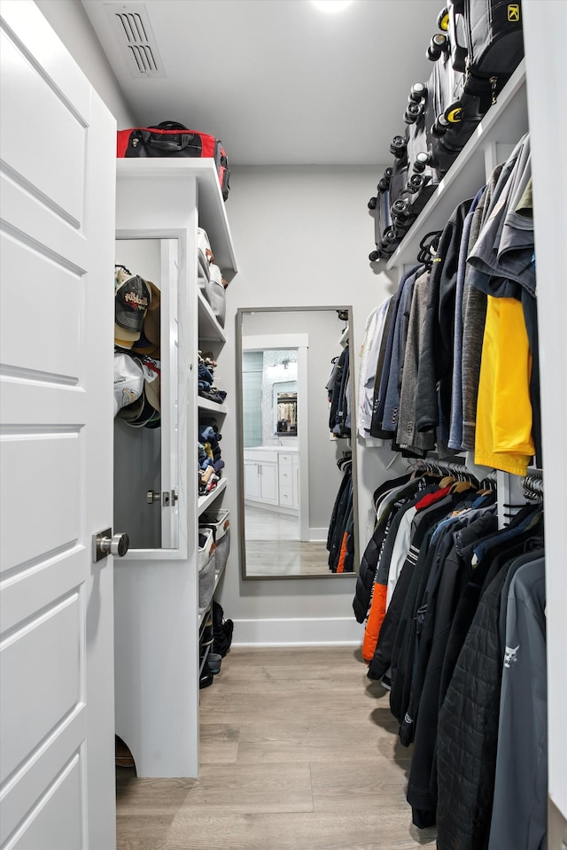 2135 Halfmoon Way, Murfreesboro, TN 37130 - walk in closet with wood finished floors